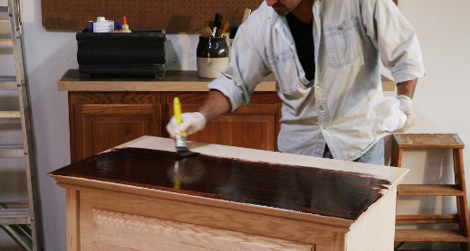 staining desk